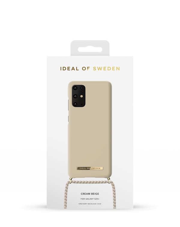 Ordinary Necklace Galaxy S20 Plus Cream Beige Beige