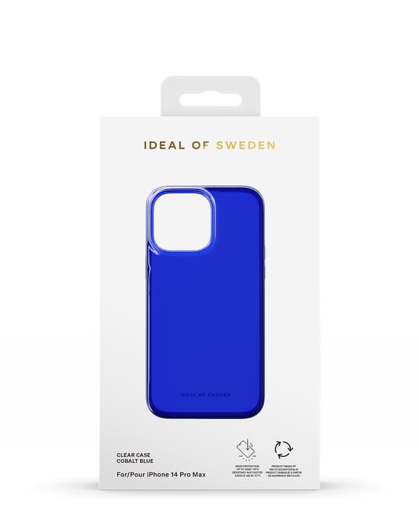 Clear Case iPhone 14 Pro Max Cobalt Blue Blue