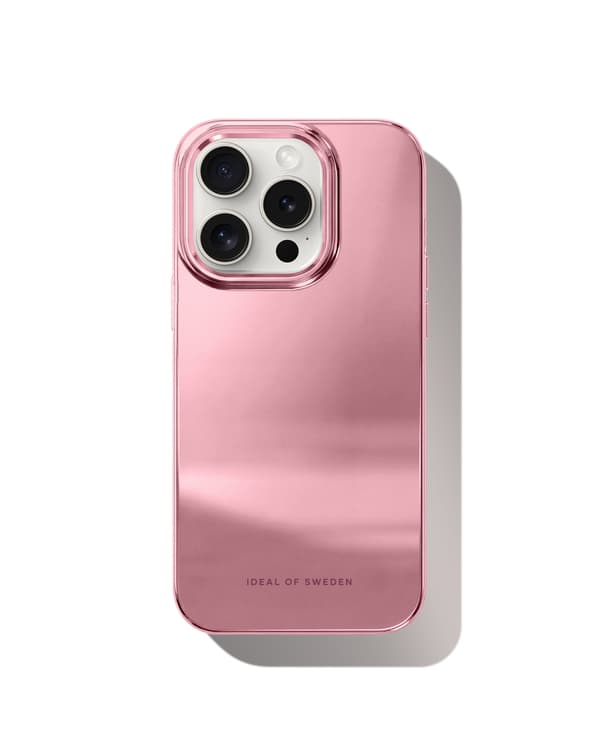 Mirror Case MagSafe iPhone 15 Pro Mirror Rose Pink