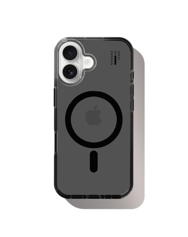Clear Case MagSafe iPhone 16 Tinted Black Black