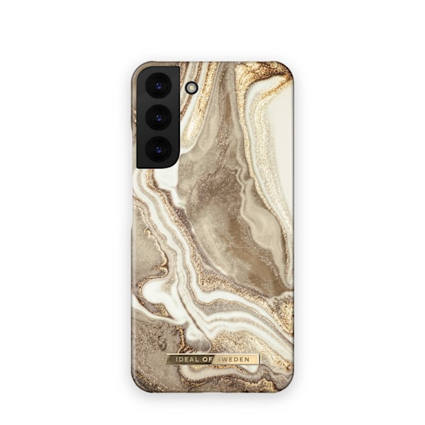 Printed Case Galaxy S22 Plus Golden Sand Marble