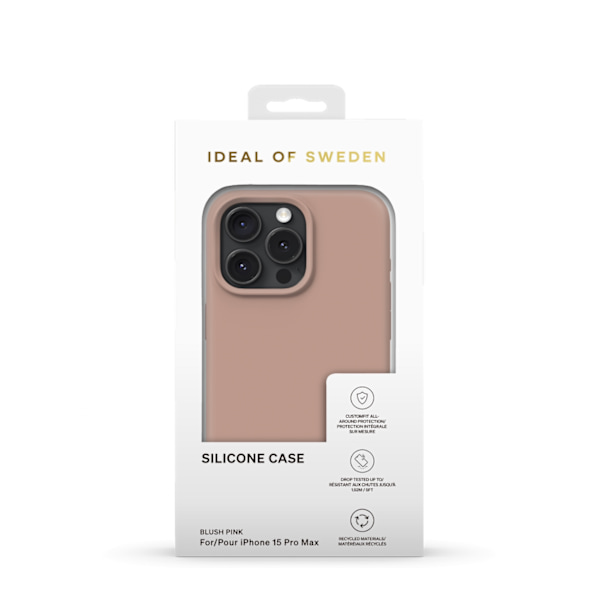 Silicone Case iPhone 15 Pro Max Blush Pink Rosa