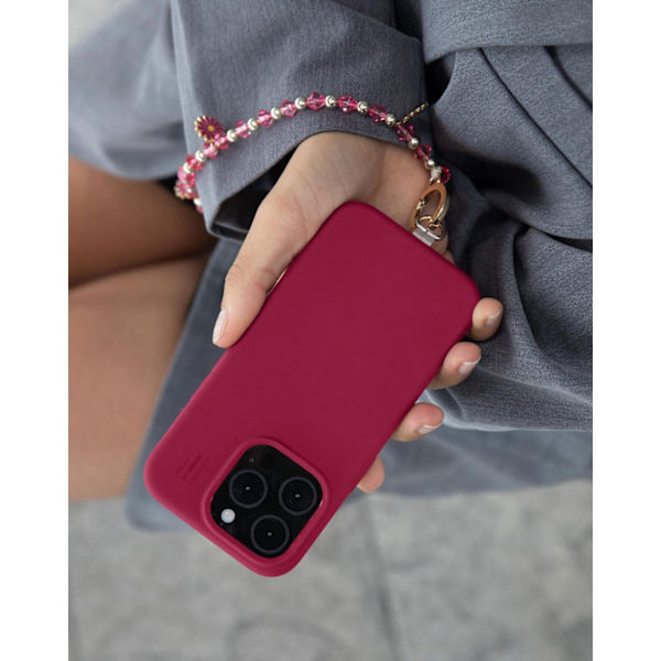 Silicone Case MagSafe iPhone 16 Pro Max Cranberry