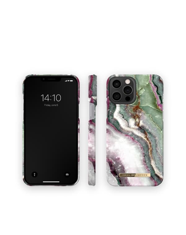 Printed Case iPhone 12 Pro Max / 13 Pro Max Northern Lights Green