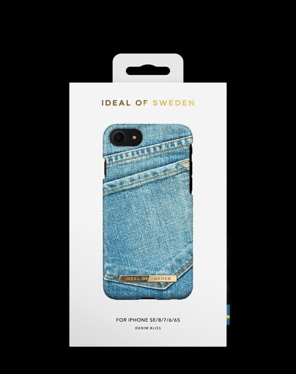 Printed Case iPhone 8 / 7 / 6 / 6S / SE Denim Bliss Blue