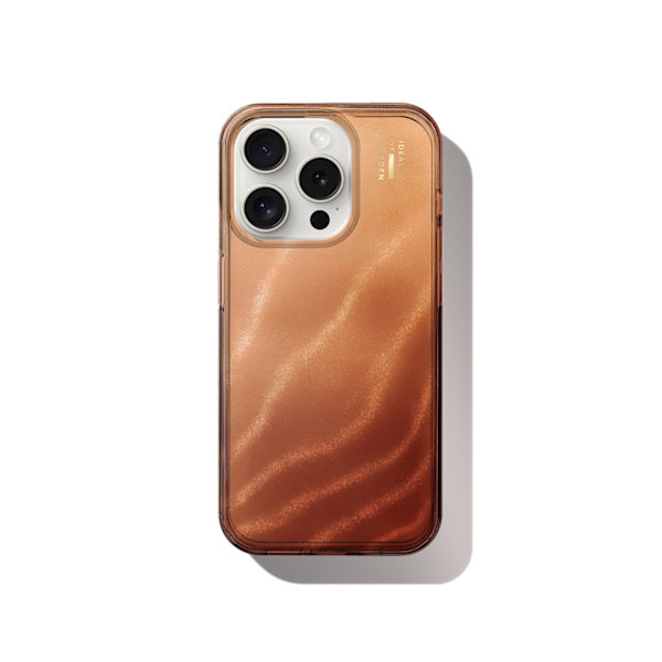 Clear Case iPhone 15 Pro Mocha Mousse Brun