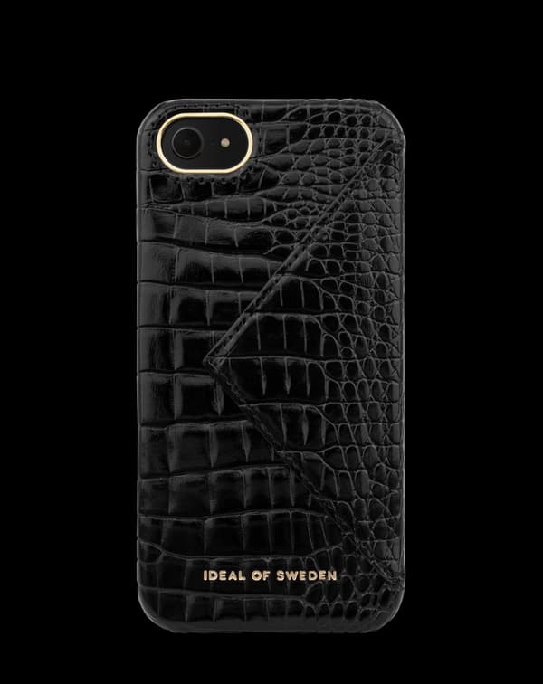 Statement Case iPhone 8 / 7 / 6 / 6S / SE Neo Noir Croco Black