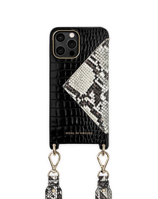 Necklace Case iPhone 12 / 12 Pro Hypnotic Snake Green