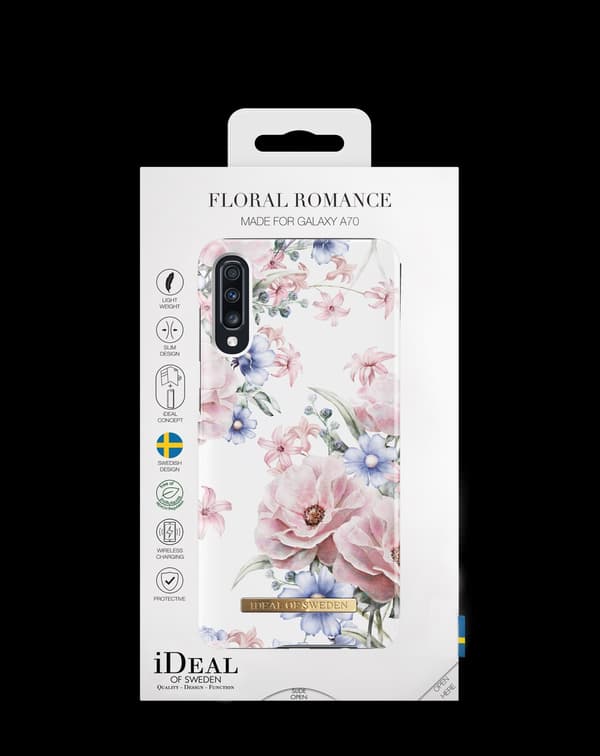 Printed Case Galaxy A70 Floral Romance