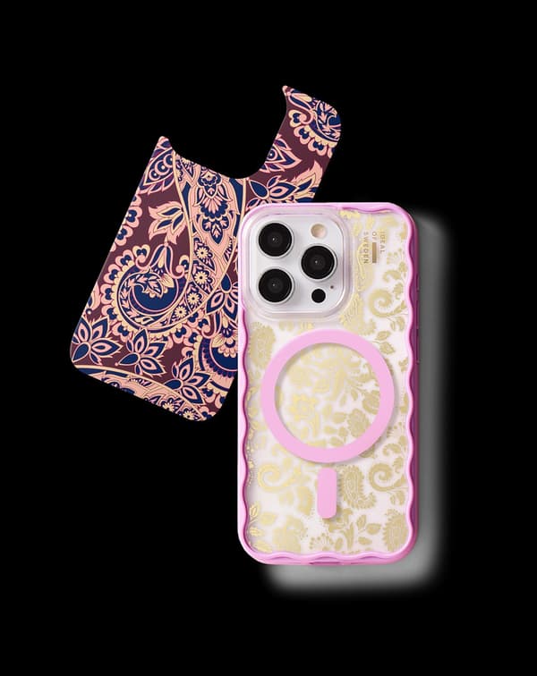 Print Pack iPhone 16 / 17 Boho Paisley Gold