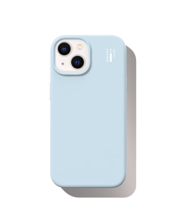 Silicone Case MagSafe iPhone 13 / 14 / 15 / 16e / 17e Light Blue