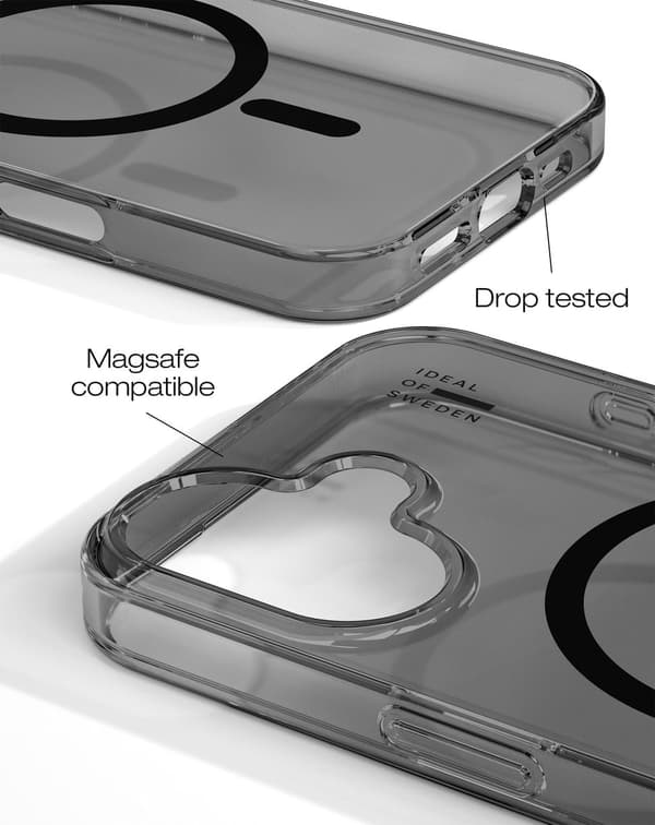 Clear Case MagSafe iPhone 17 Tinted Black Black