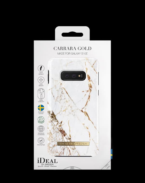 Printed Case Galaxy S10E Carrara Gold