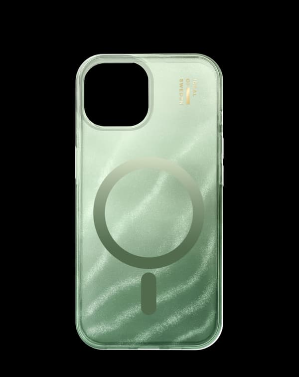 Clear Case MagSafe iPhone 13 / 14 / 15 / 16e / 17e Sage Green