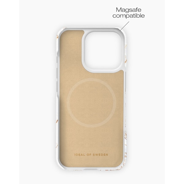 Printed Case MagSafe iPhone 16 Pro Carrara Gold