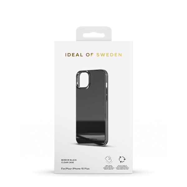 Mirror Case iPhone 15 Plus Mirror Black