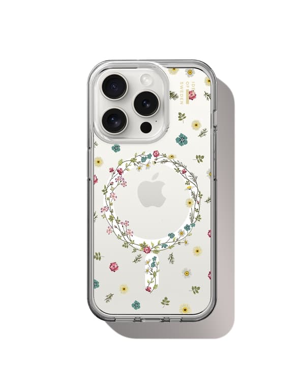 Clear Case MagSafe iPhone 15 Pro Petite Floral