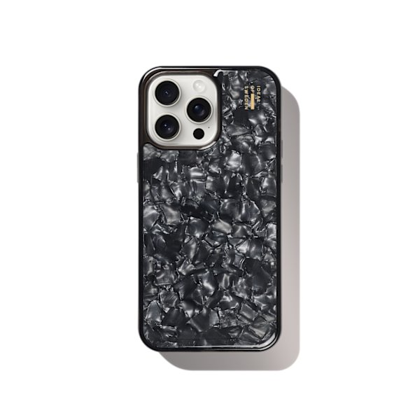Pearlised Case iPhone 15 Pro Max Black Black