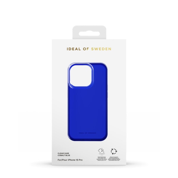 Clear Case iPhone 15PR Cobalt Blue
