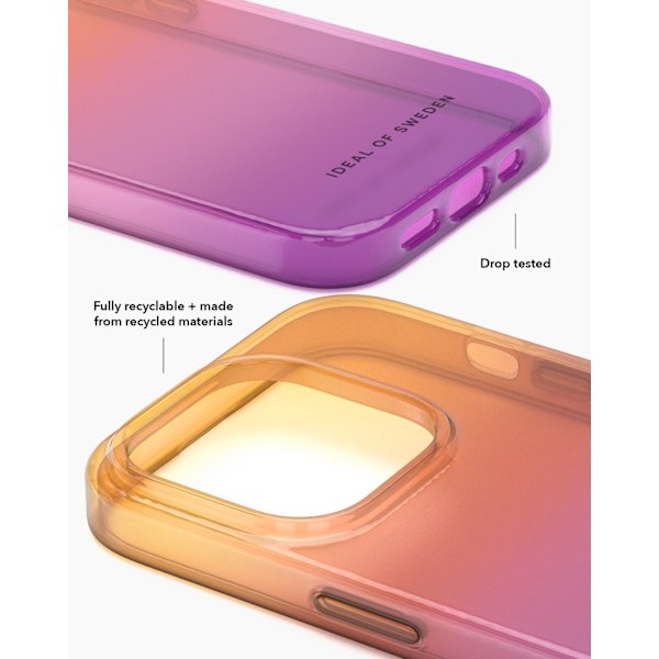 Clear Case iPhone 14 Pro Max Vibrant Ombre Clear Case iPhone 14PM Vibrant Ombre