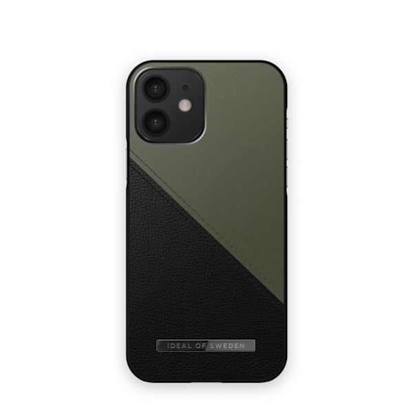 Atelier Case iPhone 12 / 12 Pro Onyx Black Khaki