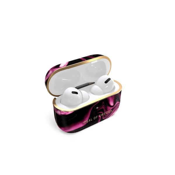 Printed AirPods Case PRO 1/2 Golden Ruby