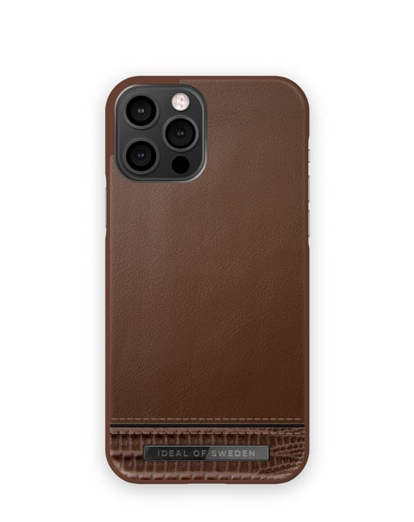 Atelier Case iPhone 12 / 12 Pro Wild Cedar Snake Brown