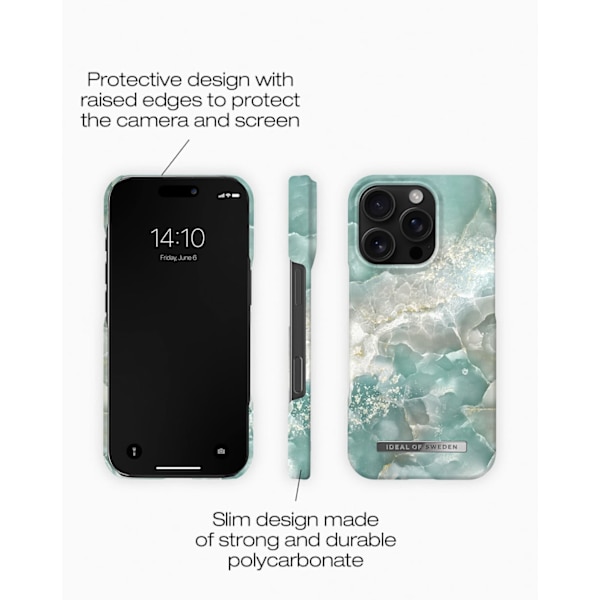 Printed Case MagSafe iPhone 16 Pro Azura Marble