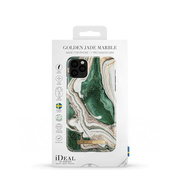 Printed Case iPhone 11 Pro Max / XS Max Golden Jade Marble