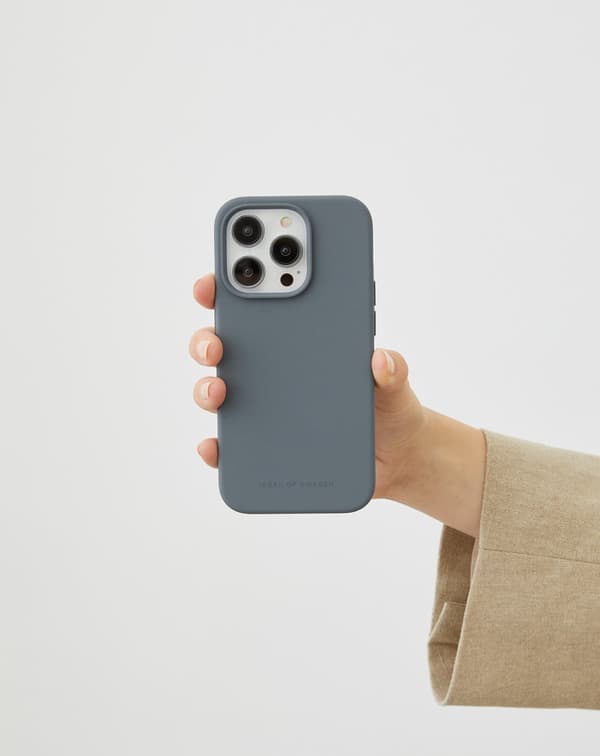 Silicone Case iPhone 15 Pro Max Midnight Blue Blå
