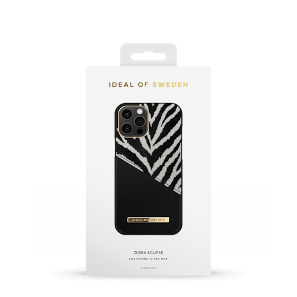 Atelier Case iPhone 12 Pro Max Zebra Eclipse Black