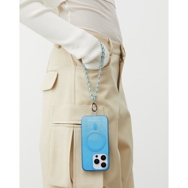 Phone Wristlet Strap Light Blue