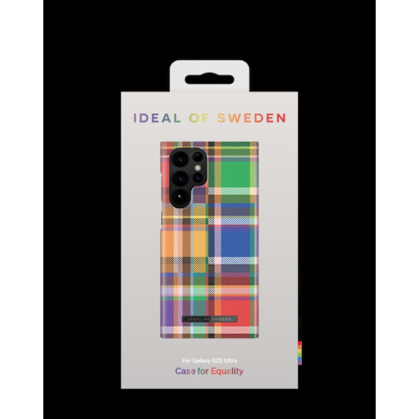 Printed Case Galaxy S22 Ultra Case for Equality MultiColor