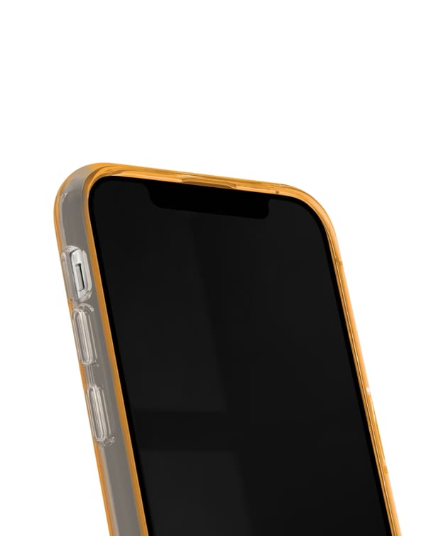 Clear Case MagSafe iPhone 12 / 12 Pro Orange Spritz Orange