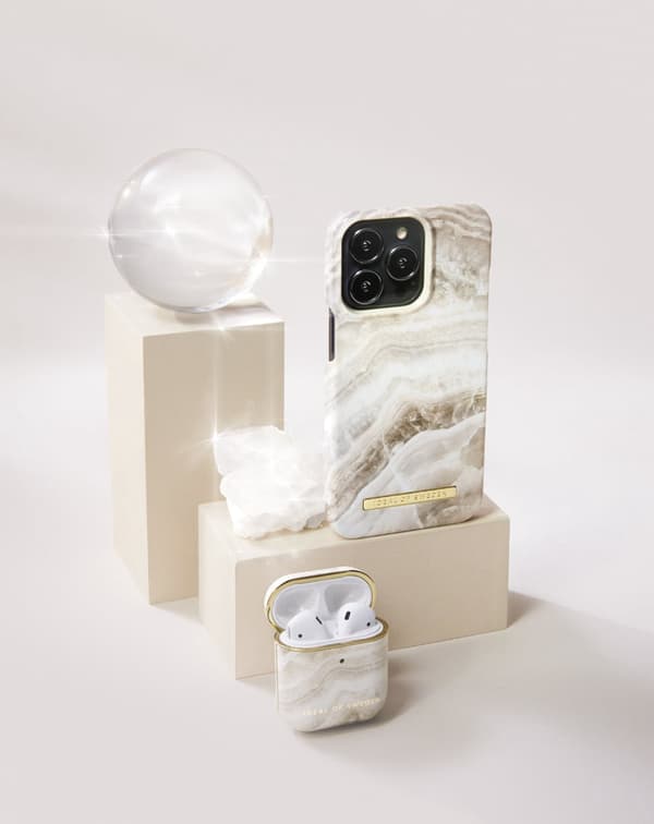 Printed Case iPhone 8 / 7 / 6 / 6S / SE Clear Quartz Brown