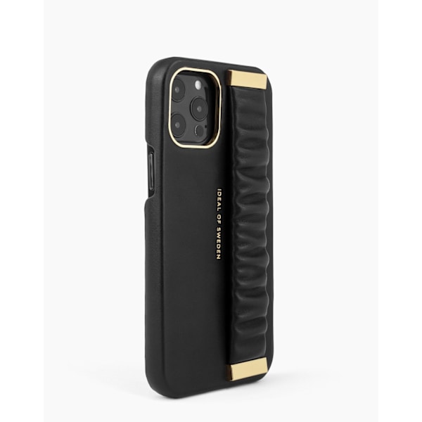 Statement Case iPhone 12 Pro Max Ruffle Noir Top Handle Black