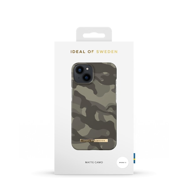 Printed Case iPhone 13 Matte Camo Green