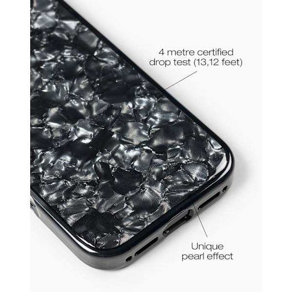 Pearlised Case iPhone 16 Plus Black