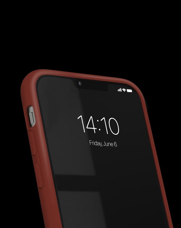 Silicone Case iPhone 11 / XR Dark Amber Brown