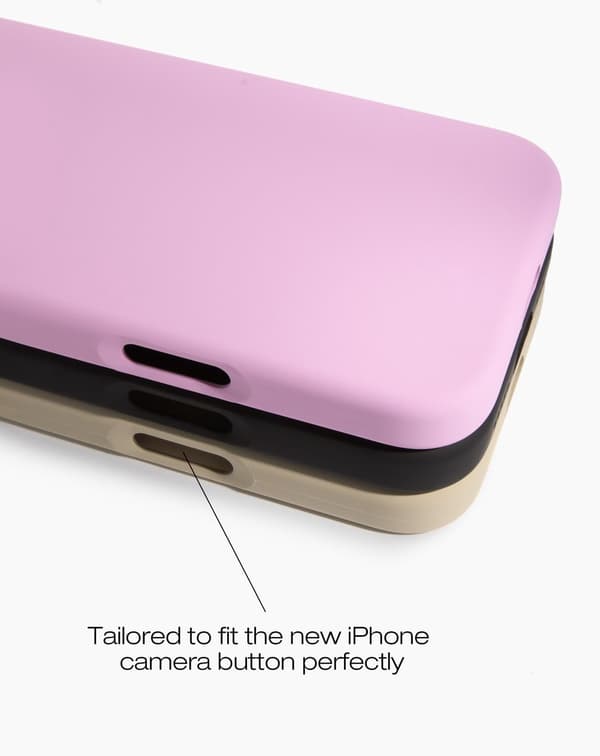 Silicone Case MagSafe iPhone 16 Perfect Beige Beige