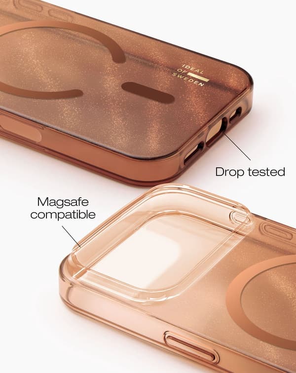 Clear Case MagSafe iPhone 17 Pro Max Mocha Mousse Brown