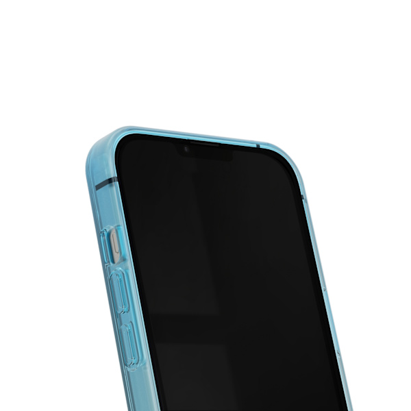 Clear Case iPhone 13 / 14 / 15 / 16e Light Blue Blue