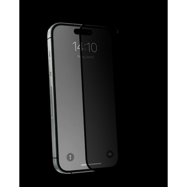 IDEAL Full Coverage Privacy Glass iPhone 15 Pro Max Transparent