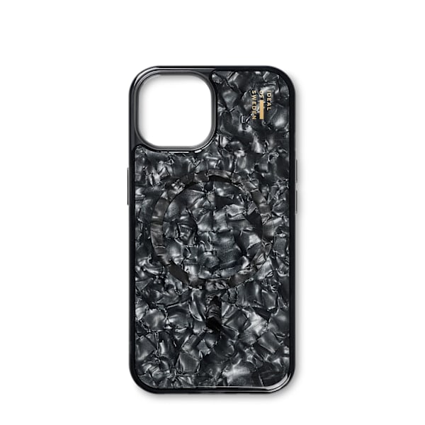 Pearlised Case MagSafe iPhone 13 / 14 / 15 / 16e Black Black