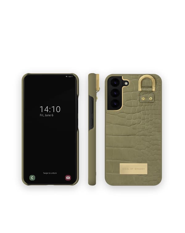 Atelier Case Galaxy S22 Plus Sage Croco Green