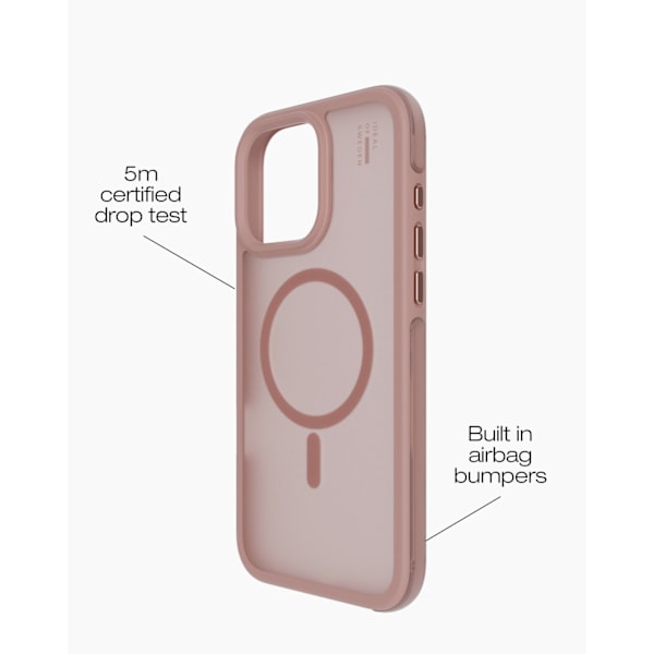 Ideal Bumper Case MagSafe iPhone 16 Pro Max Blush Pink