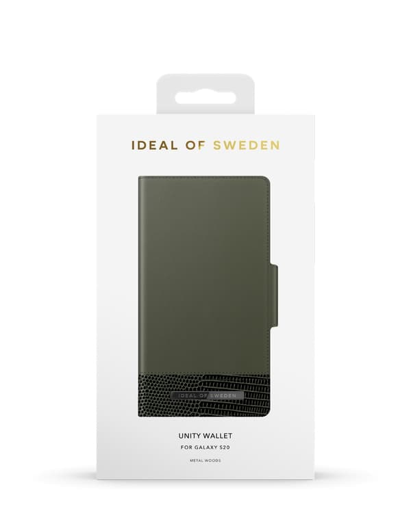 Unity Wallet Galaxy S20 Metal Woods Green