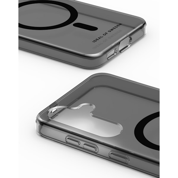 Clear Case MagSafe Galaxy S24 / S25 Tinted Black Svart