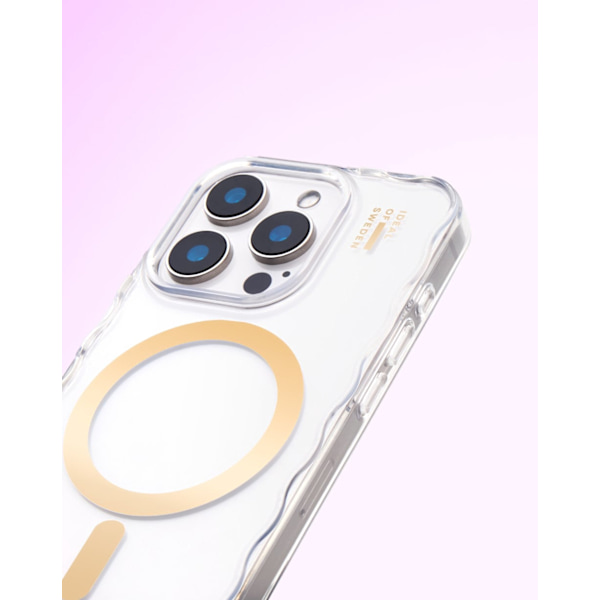 Wavy Case MagSafe iPhone 17 Pro Max Clear Transparent