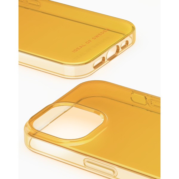 Clear Case iPhone 13 / 14 / 15 / 16e Orange Spritz Orange